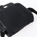 PRADA Shoulder Bag Nylon Black Silver Auth am9570V-6