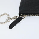 GUCCI Micro Guccissima Coin Purse Leather Black 544476 Auth am9573V-9