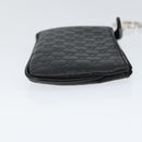 GUCCI Micro Guccissima Coin Purse Leather Black 544476 Auth am9573V-3