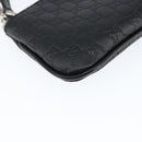 GUCCI Micro Guccissima Coin Purse Leather Black 544476 Auth am9573V-15