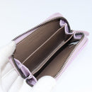 BOTTEGA VENETA INTRECCIATO Coin Purse Leather Pink Auth am9574V-9