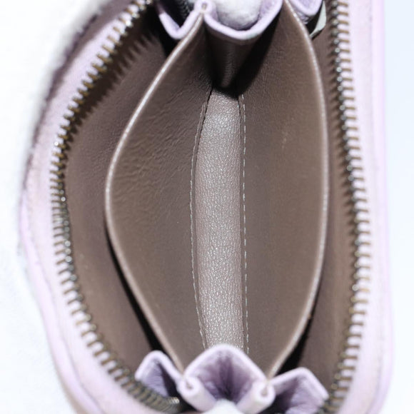 BOTTEGA VENETA INTRECCIATO Münzbörse Leder Rosa Auth am9574V