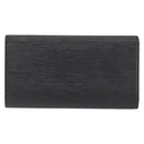 LOUIS VUITTON Epi Porte Tresor Long Wallet Black M63382 LV Auth am9575-2