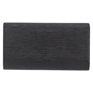 LOUIS VUITTON Epi Porte Tresor Long Wallet Black M63382 LV Auth am9575 - 0
