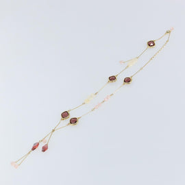 Swarovski Necklace metal Gold Auth am9577 - 0