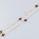 Swarovski Necklace metal Gold Auth am9577-4