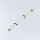 Swarovski Necklace metal Gold Auth am9577-7