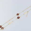 Swarovski Necklace metal Gold Auth am9577-9