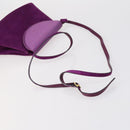 Salvatore Ferragamo Bag Leather Canvas Suede 3 Set Purple Black Auth am9578-13