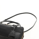 PRADA Hand Bag Nylon 2way Black Gold 1BB115 Auth am9579SM-16