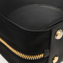 PRADA Hand Bag Nylon 2way Black Gold 1BB115 Auth am9579SM-17