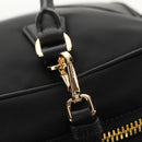 PRADA Hand Bag Nylon 2way Black Gold 1BB115 Auth am9579SM-23