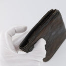 CHANEL Wallet Leather 3 Set Black CC Auth am9582-11