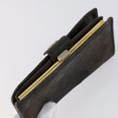 CHANEL Wallet Leather 3 Set Black CC Auth am9582-12