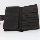 CHANEL Wallet Leather 3 Set Black CC Auth am9582-14