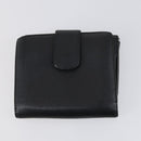 CHANEL Wallet Leather 3 Set Black CC Auth am9582-17