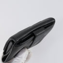 CHANEL Wallet Leather 3 Set Black CC Auth am9582-19