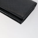 BURBERRY Nova Check Card Case Wallet Leather 2 Set Black Auth am9583-14