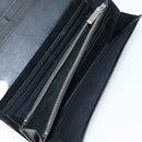 BURBERRY Nova Check Card Case Wallet Leather 2 Set Black Auth am9583-16