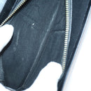 BURBERRY Nova Check Card Case Wallet Leather 2 Set Black Auth am9583-17