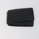 GOYARD Gucci Cartier Fendi Micro GG Canvas Leather 5 Set Black Beige Auth am9585-20