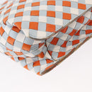 BOTTEGA VENETA INTRECCIATO Shoulder Bag Leather Light Blue Gold Auth am9591-16