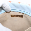 BOTTEGA VENETA INTRECCIATO Shoulder Bag Leather Light Blue Gold Auth am9591-18