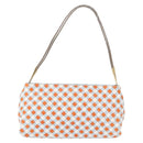 BOTTEGA VENETA INTRECCIATO Shoulder Bag Leather Light Blue Gold Auth am9591-13