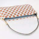 BOTTEGA VENETA INTRECCIATO Shoulder Bag Leather Light Blue Gold Auth am9591-6