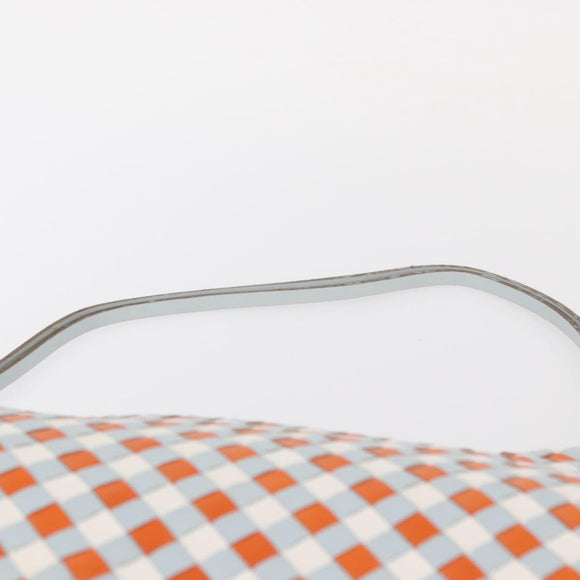 BOTTEGA VENETA INTRECCIATO Shoulder Bag Leather Light Blue Gold Auth am9591