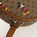GUCCI Micro GG Supreme Disney Chain Mini Backpack PVC Beige 603730 Auth am9593M-16
