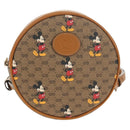 GUCCI Micro GG Supreme Disney Chain Mini Backpack PVC Beige 603730 Auth am9593M-13