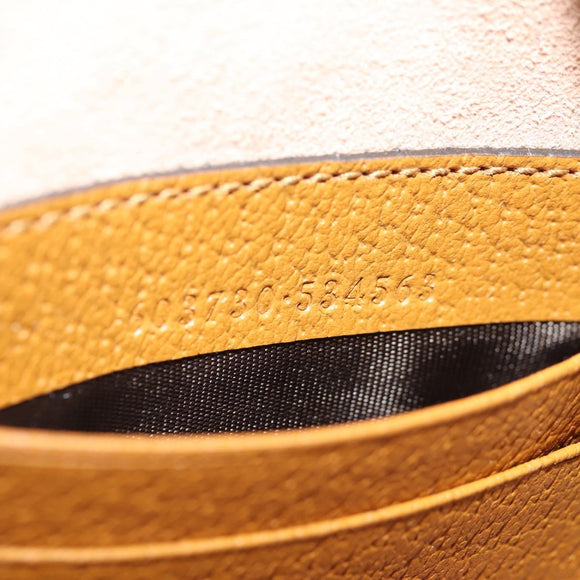 GUCCI Micro GG Supreme Disney Chain Mini Backpack PVC Beige 603730 Auth am9593M