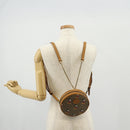 GUCCI Micro GG Supreme Disney Chain Mini Backpack PVC Beige 603730 Auth am9593M-27