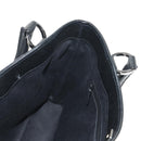 GUCCI GG Canvas Hand Bag Black Silver 113015 Auth am9594V-16