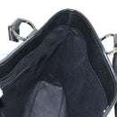 GUCCI GG Canvas Hand Bag Black Silver 113015 Auth am9594V-17