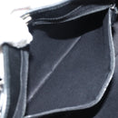 GUCCI GG Canvas Hand Bag Black Silver 113015 Auth am9594V-19