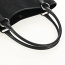 GUCCI GG Canvas Hand Bag Black Silver 113015 Auth am9594V-7