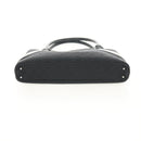 GUCCI GG Canvas Hand Bag Black Silver 113015 Auth am9594V-9