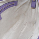 GUCCI GG Canvas Gussissima Shoulder Bag Leather Purple Gold 257072 Auth am9596V-20