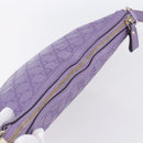 GUCCI GG Canvas Gussissima Shoulder Bag Leather Purple Gold 257072 Auth am9596V-6
