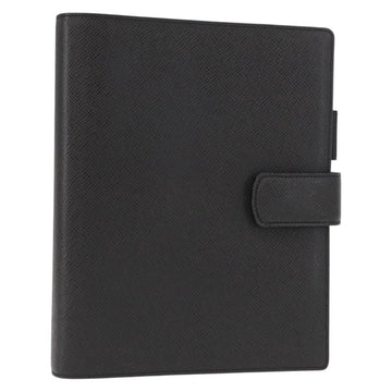 LOUIS VUITTON Taiga Agenda GM Day Planner Cover Black R20232 LV Auth am9599
