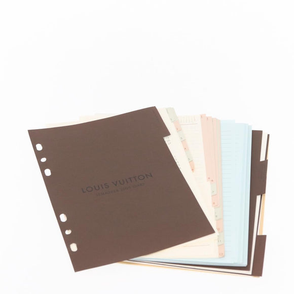 LOUIS VUITTON Taiga Agenda GM Day Planner Cover Black R20232 LV Auth am9599