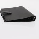 LOUIS VUITTON Taiga Agenda GM Day Planner Cover Black R20232 LV Auth am9599-6