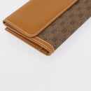 GUCCI Micro GG Supreme Long Wallet PVC Beige Gold 035 001 0758 Auth am9600V-10