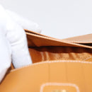 GUCCI Micro GG Supreme Long Wallet PVC Beige Gold 035 001 0758 Auth am9600V-14