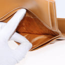 GUCCI Micro GG Supreme Long Wallet PVC Beige Gold 035 001 0758 Auth am9600V-15