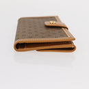 GUCCI Micro GG Supreme Long Wallet PVC Beige Gold 035 001 0758 Auth am9600V-4