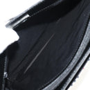 BURBERRY Nova Check Hand Bag Canvas Beige Silver Auth am9603A-16