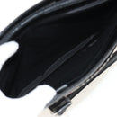 BURBERRY Nova Check Hand Bag Canvas Beige Silver Auth am9603A-17